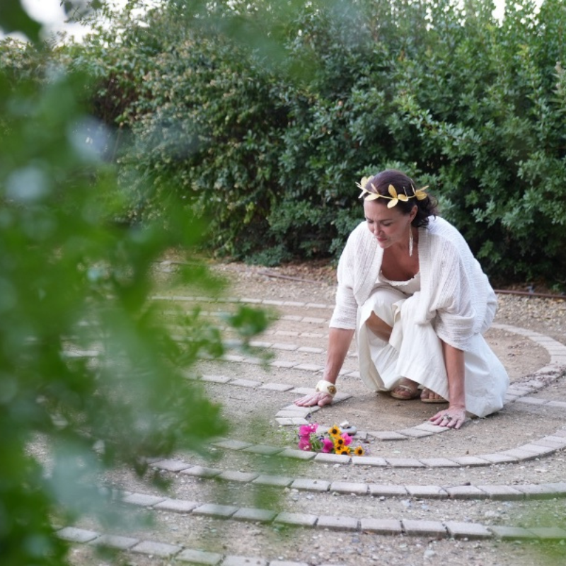 Maria Marshall Offering to Gaia to Awaken Inner Goddess